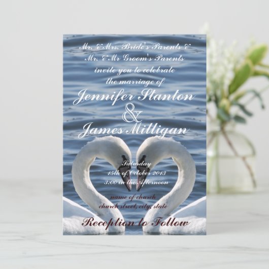 Weddenschap Kaart (Staand voorkant)