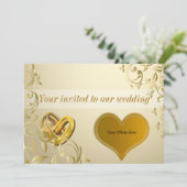 Weddenschap Kaart (Staand voorkant)