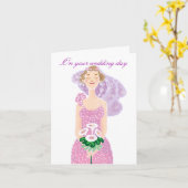 Weddenschap Kaart (Gele Bloem)