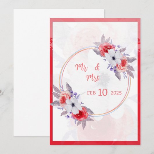 Weddenschap Kaart (Voorkant / Achterkant)