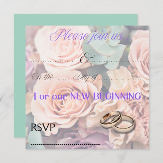 Weddenschap Kaart (Voorkant / Achterkant)