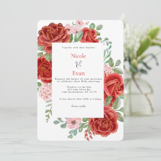 Weddenschap Kaart (Staand voorkant)