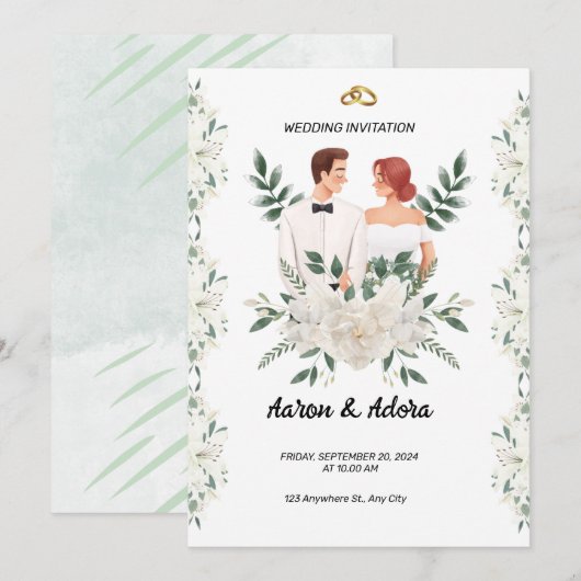 Weddenschap Kaart (Voorkant / Achterkant)