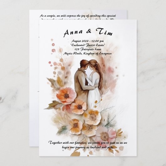 Weddenschap Kaart (Voorkant / Achterkant)