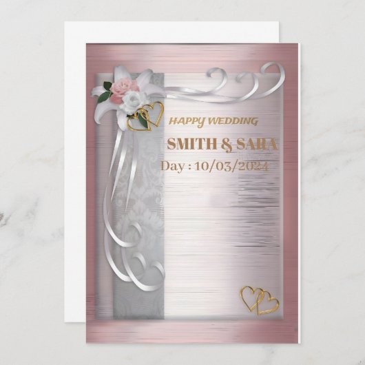 Weddenschap Kaart (Voorkant / Achterkant)