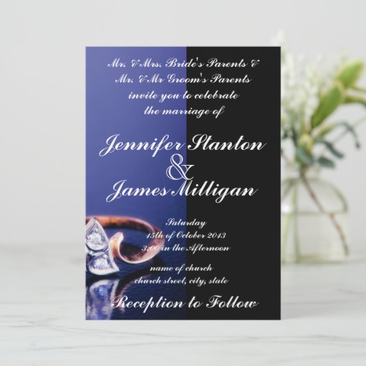 Weddenschap Kaart (Staand voorkant)