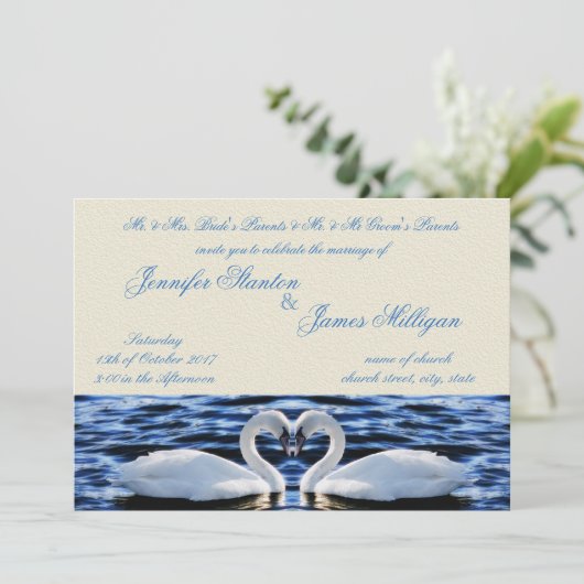 Weddenschap Kaart (Staand voorkant)