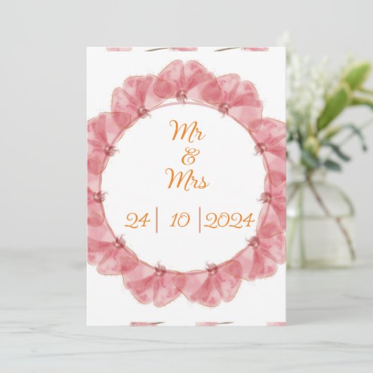 Weddenschap Kaart (Staand voorkant)