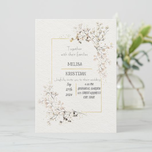 Weddenschap Kaart (Staand voorkant)