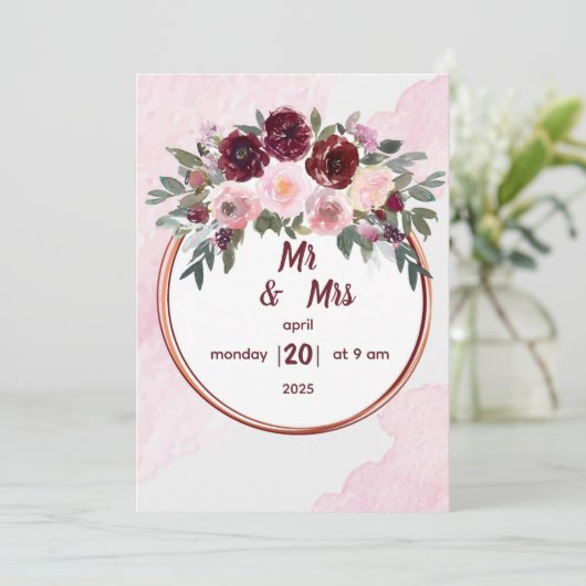 Weddenschap Kaart (Staand voorkant)