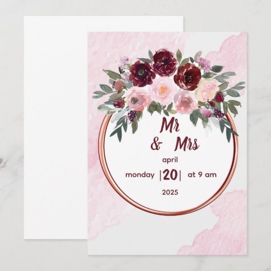 Weddenschap Kaart (Voorkant / Achterkant)