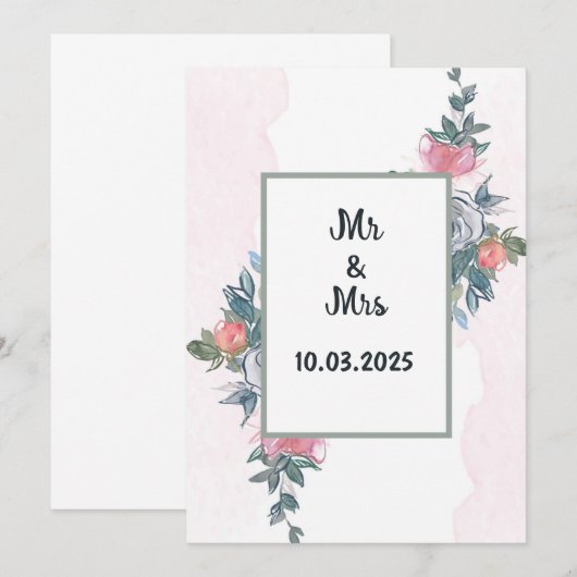 Weddenschap Kaart (Voorkant / Achterkant)