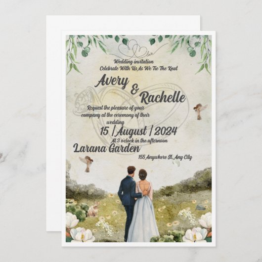 Weddenschap Kaart (Voorkant / Achterkant)