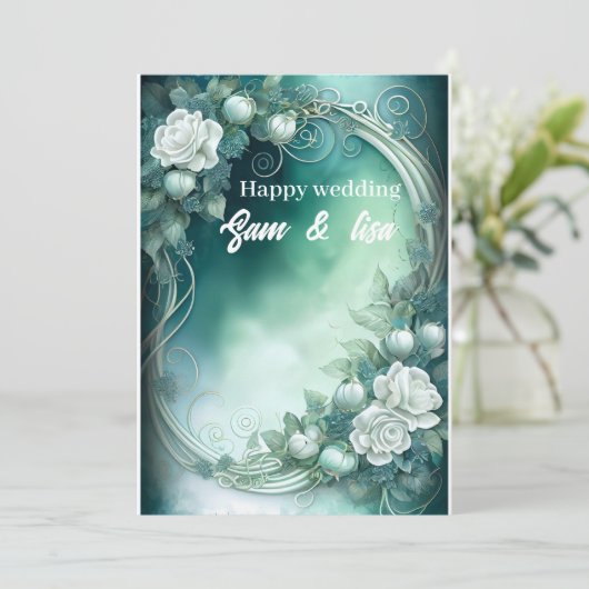 Weddenschap Kaart (Staand voorkant)