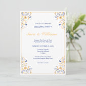 Weddenschap Kaart (Staand voorkant)