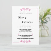 Weddenschap Kaart (Staand voorkant)