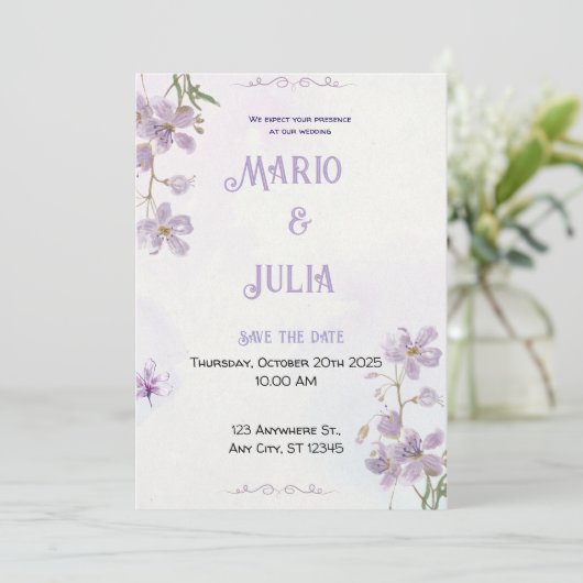 Weddenschap Kaart (Staand voorkant)