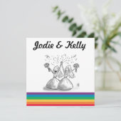 Weddenschap Kaart (Staand voorkant)
