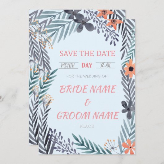 Weddenschap Kaart (Voorkant / Achterkant)