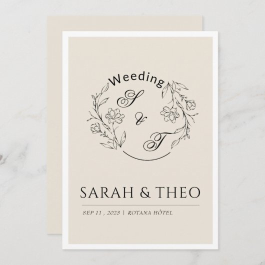 Weddenschap Kaart (Voorkant / Achterkant)