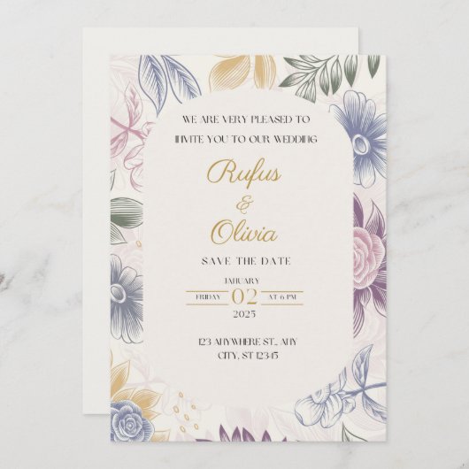 Weddenschap Kaart (Voorkant / Achterkant)