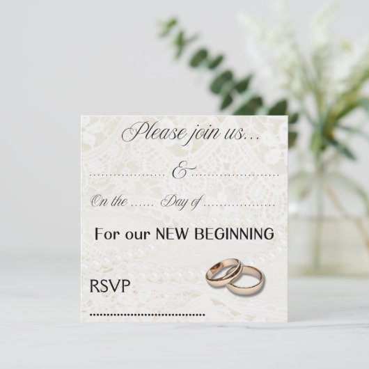 Weddenschap Kaart (Staand voorkant)