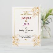 Weddenschap Kaart (Staand voorkant)