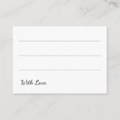 Weddenschap Kaart Gold Foil Kijk Confetti (Achterkant)