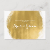 Weddenschap Kaart Gold Paint (Voorkant)
