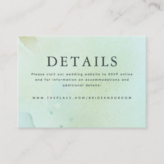 Weddenschap - Kaart voor kleine behuizing (Voorkant)