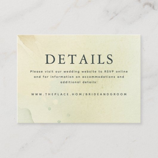 Weddenschap - Kaart voor kleine behuizing (Voorkant)