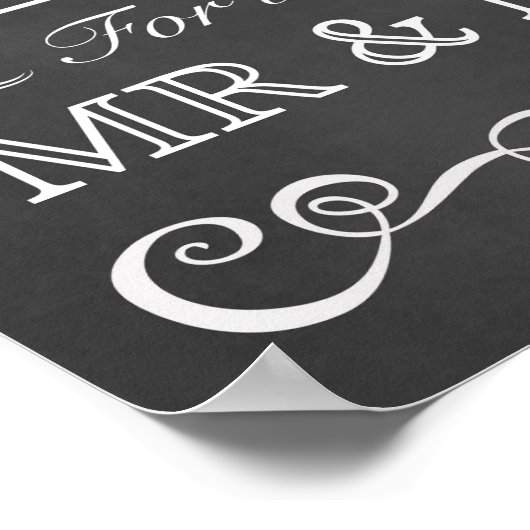 Weddenschap - Kaarten en cadeaubonborden Poster (Hoek)