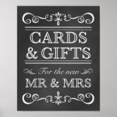 Weddenschap - Kaarten en cadeaubonborden Poster (Voorkant)