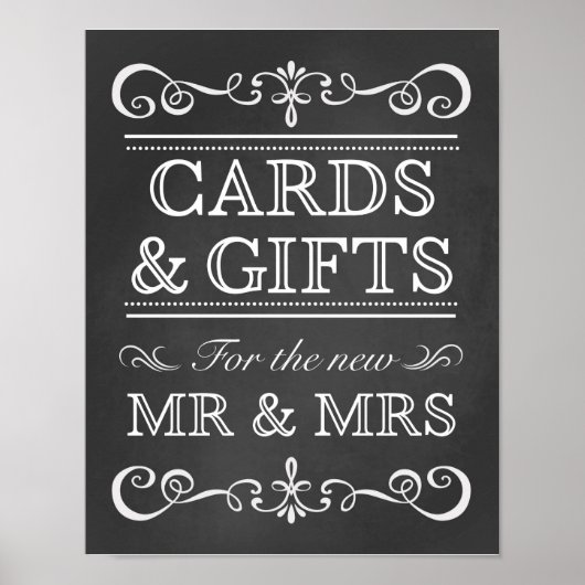 Weddenschap - Kaarten en cadeaubonborden Poster (Voorkant)