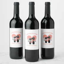 Weddenschap Katten Elegant Black White Coral Cute