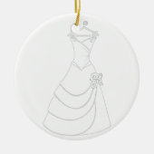 Weddenschap Keramisch Ornament (Voorkant)