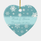 Weddenschap kerstversiering keramisch ornament (Achterkant)