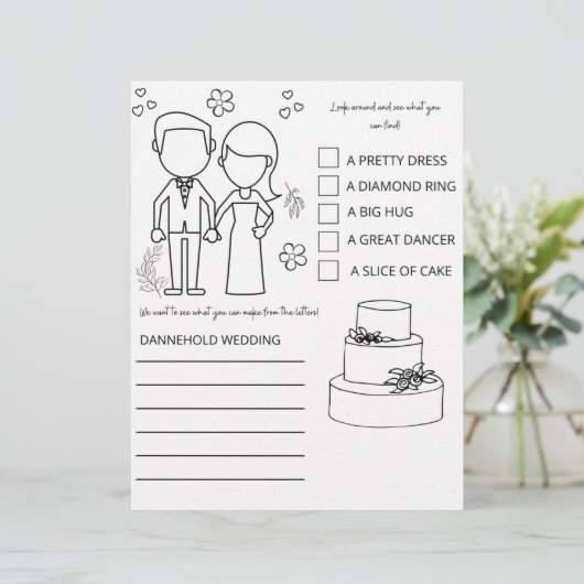 Weddenschap Kinder pagina Tabelkleurcode Briefhoofd (Staand voorkant)