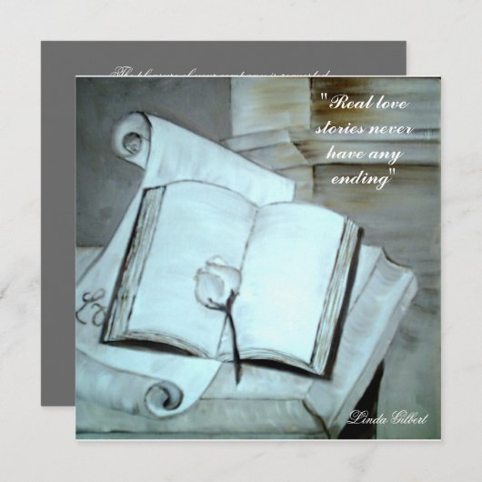 Weddenschap Klassiek ontwerp Kaart (Voorkant / Achterkant)