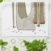 Weddenschap-kunst op hoog niveau theedoek (Gevouwen)