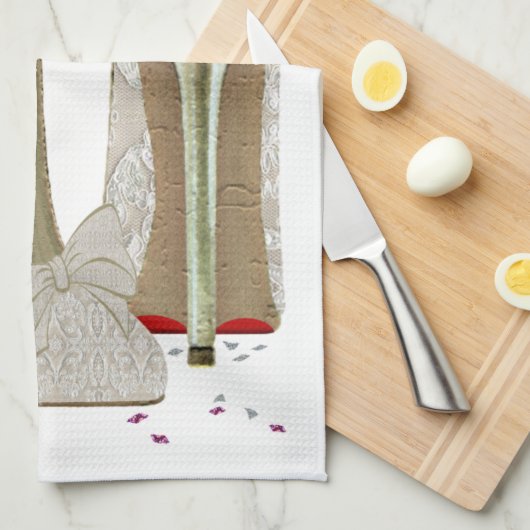 Weddenschap-kunst op hoog niveau theedoek (Quarter Fold)