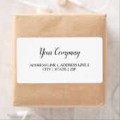 Weddenschap, label voor zakelijke verzending (Insitu)