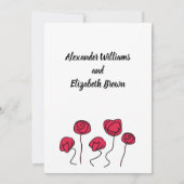 Weddenschap Land Chic Love Bird Kaart (Achterkant)