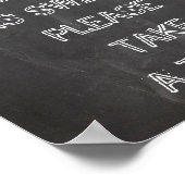 Weddenschap: liefde is lief, neem alsjeblieft een  poster (Hoek)