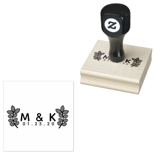 Weddenschap Logo Branch Self Inking Rubberstempel (Gestempeld)