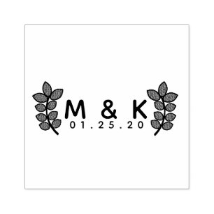 Weddenschap Logo Branch Self Inking Rubberstempel