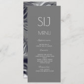 Weddenschap Logo Geel Geel Eenvoudig kleurmenu Feestdagenkaart (Voorkant / Achterkant)