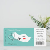 Weddenschap Madeira Europe Ticket Kaart (Staand voorkant)