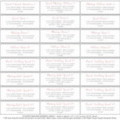 Weddenschap mailadres Sticker Roze grijs (Voorkant)