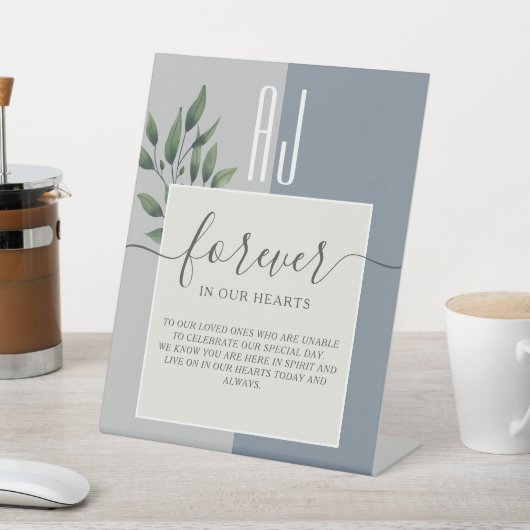 Weddenschap Memorial Table Pedestal Sign Reclamebord Met Voetstuk (Insitu)